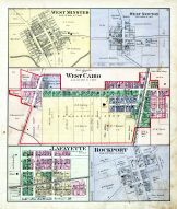 West Minster, West Newton, West Cairo, Lafayette, Rockport, Allen County 1880